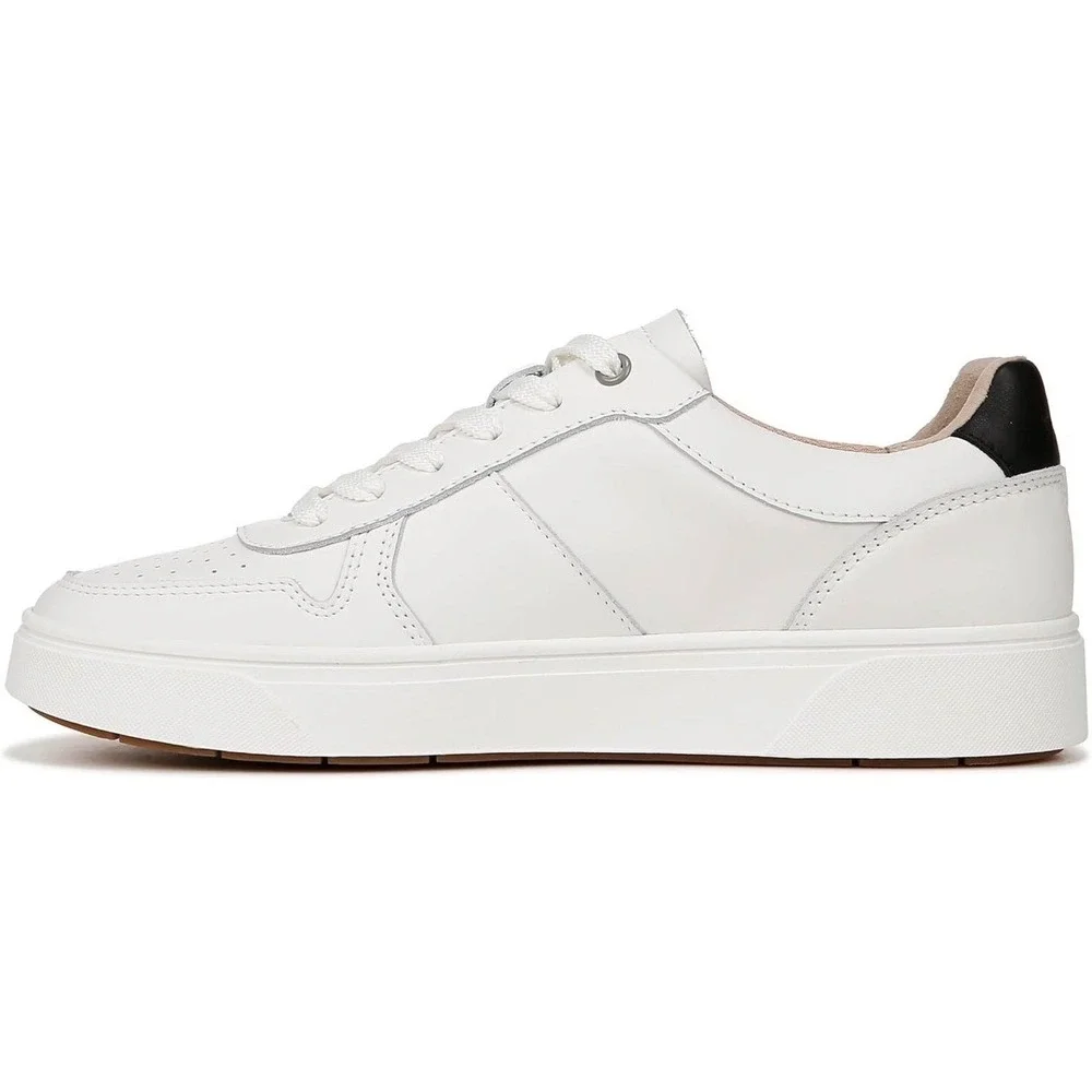 Vionic Kimmie Court Womens 11 Med White Leather Lace Up Orthopedic Sneaker Shoes